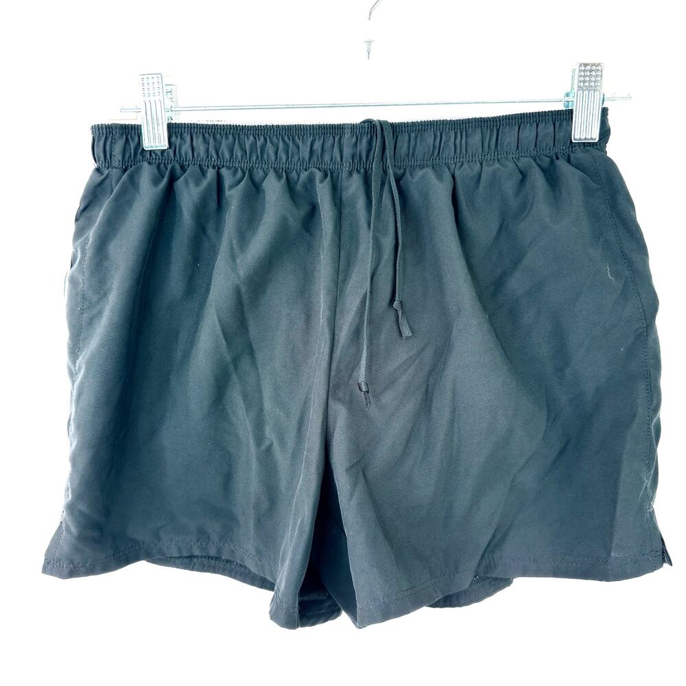 Nike Dri-FIT Women's Black Tempo Running Shorts Lined Drawstring Size Small